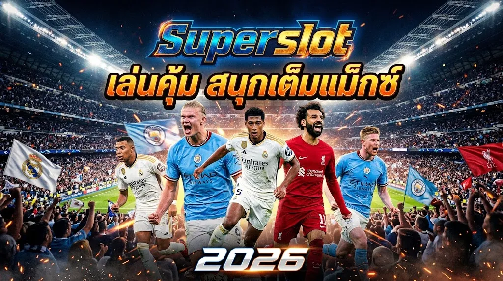 Superslot เล่นคุ้ม สนุกเต็มแม็กซ์ 2026
